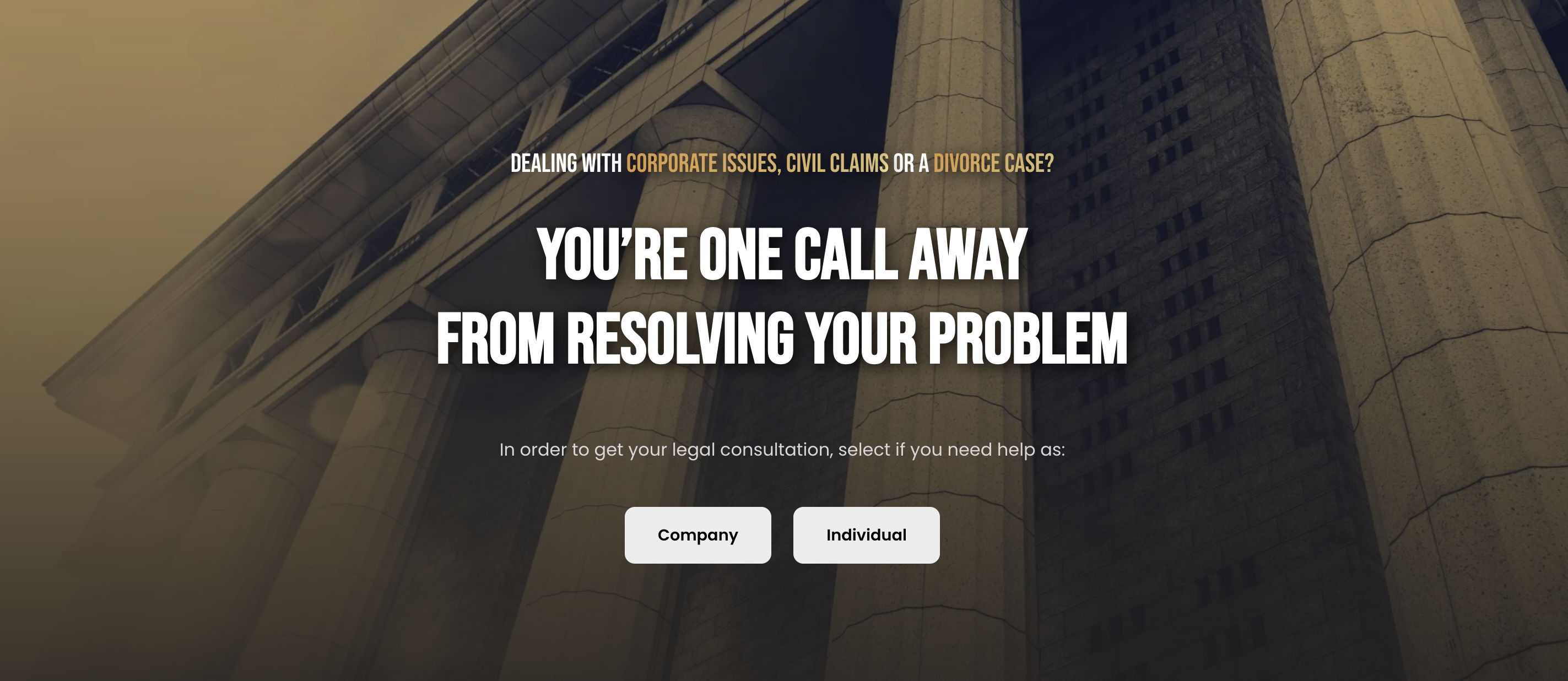 Law Firm Landing Page